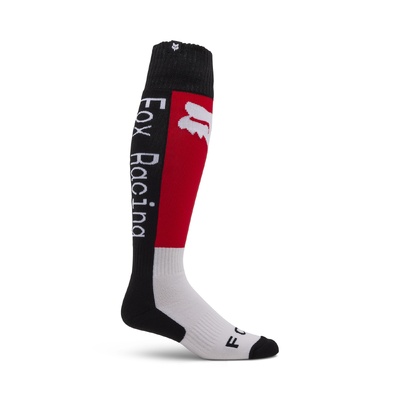 Fox 180 Lean Sock - Red/White