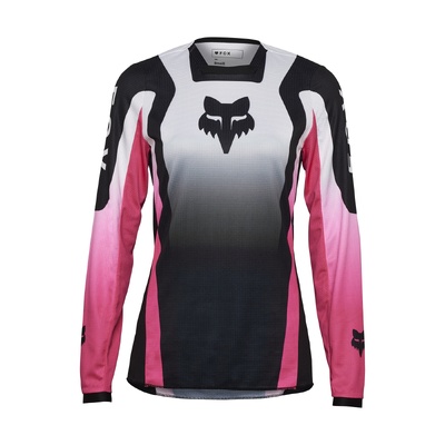 Fox Womens 180 Lean Womens MX Jersey - Black/Pink
