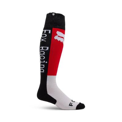 Fox Youth 180 Lean Socks - Fluro Red