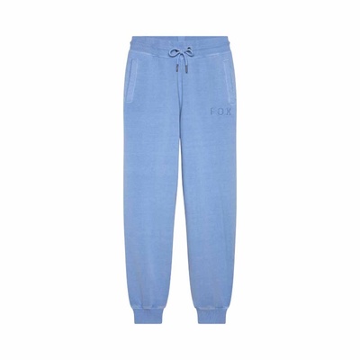 Fox Wordmark Womens Fleece Jogger - Cashmere Blue