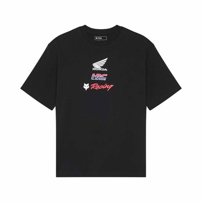 Fox Honda Oversized Ss Tee - Black