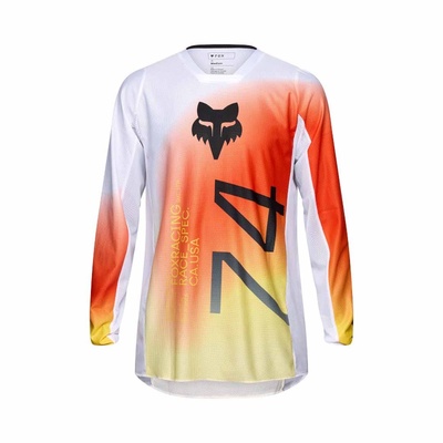 Fox 180 Air Haze MX Jersey - White
