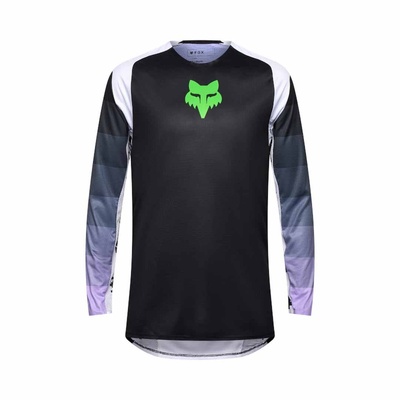 Fox Flexair Grid MX Jersey - Black/Purple