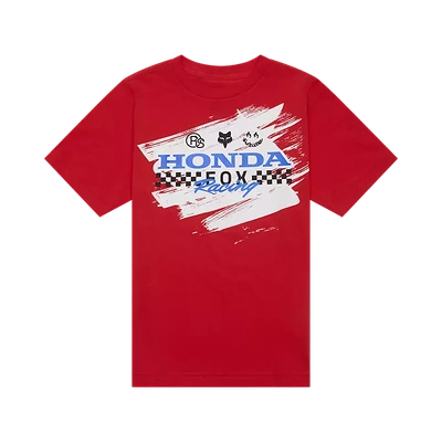 Fox Youth X Honda SS Tee - Red