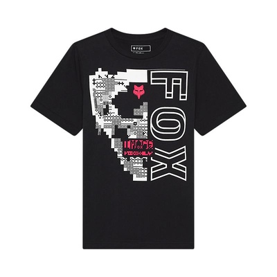 Fox Image Skull SS Youth Tee - Black