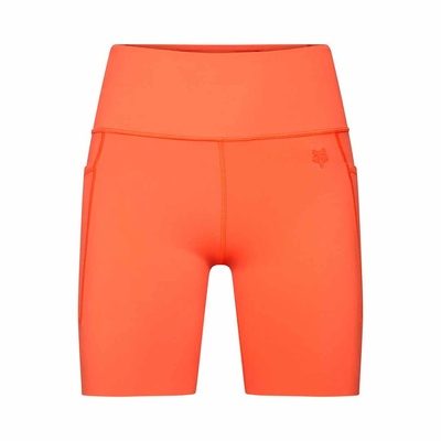 Fox Motive Womens Biker Short - Blood Orange