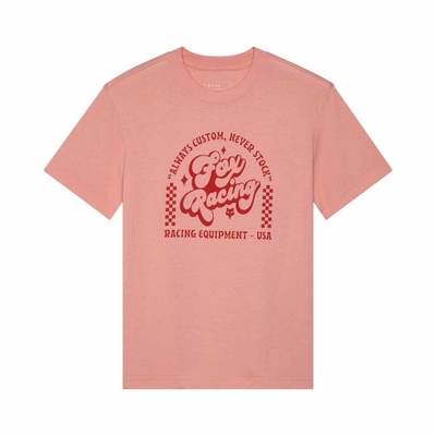 Fox Never Stock Womens Tee Short Sleeve - Pale Pink