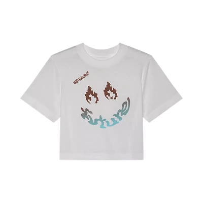 Fox Womens Hello Fox SS Baby Tee - White