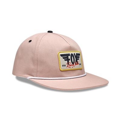 Fox Winged Womens Snapback Hat - Dust Rose