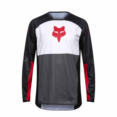 Fox 180 Flow MX Jersey - White/Red