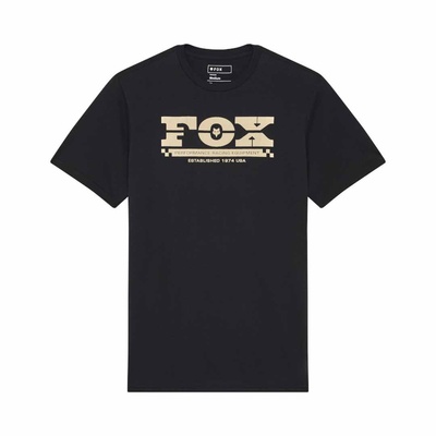 Fox National SS Prem Tee - Black