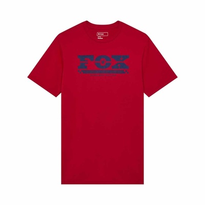 Fox National SS Prem Tee - Cardinal