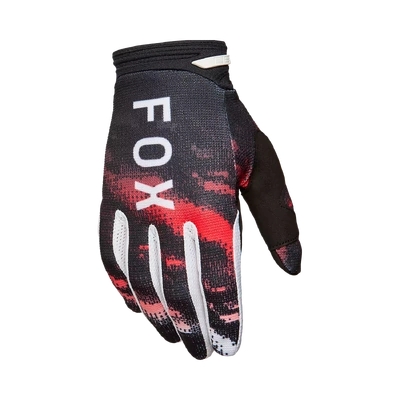 Fox 2026 180 Kairos MX Gloves - White/Fluro Red
