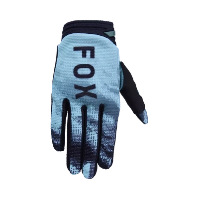 Fox 2026 Youth 180 Kairos MX Gloves - Turquoise