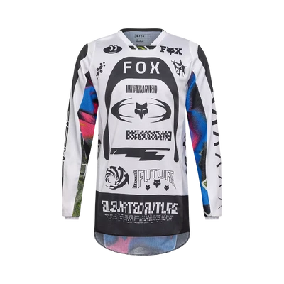 Fox 2026 180 Image Cosmo MX Jersey - White/Black