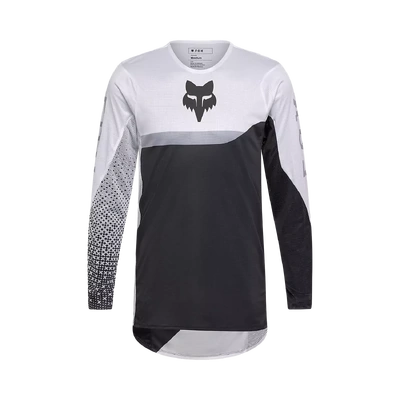 Fox 2026 Flexair Fracture MX Jersey - White/Black