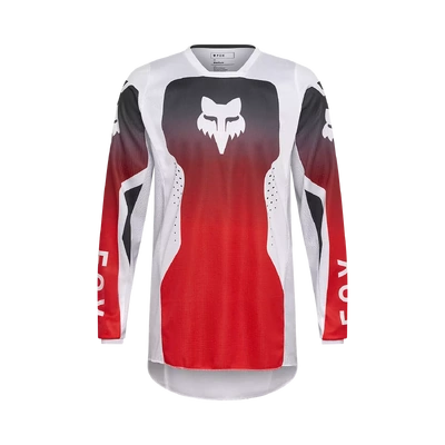 Fox 2026 180 Shield MX Jersey - Extd Sizes - Fluro Red