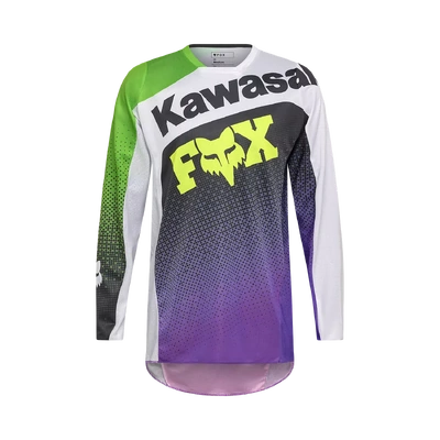 Fox 2026 180 Kawasaki MX Jersey - Purple/White