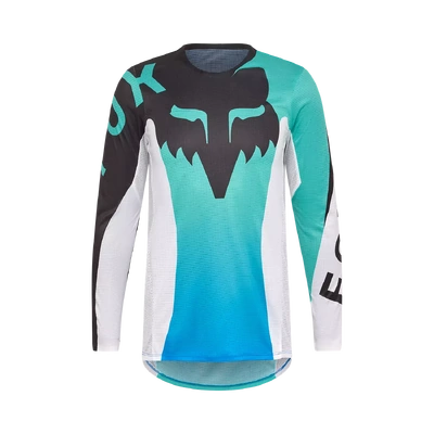 Fox 2026 Youth Flexair Spire MX Jersey - Aqua
