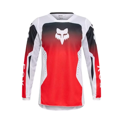 Fox 2026 Youth 180 Shield MX Jersey - Fluro Red