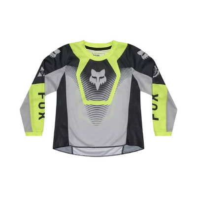 Fox 2026 Kids 180 Collect MX Jersey - Grey/Yellow