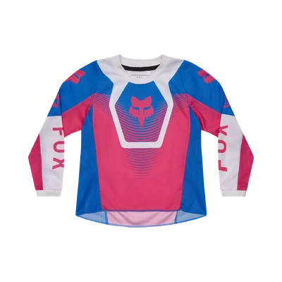Fox 2026 Kids 180 Collect MX Jersey - Blue/Pink