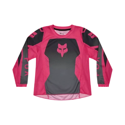 Fox 2026 Kids Girls 180 Shield MX Jersey - Black/Pink