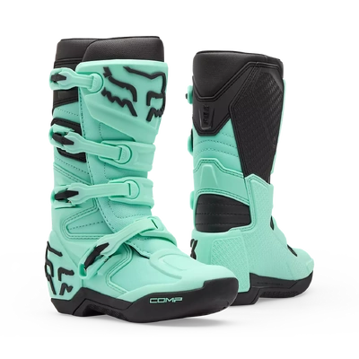 Fox 2026 Youth Comp MX Boots - Teal