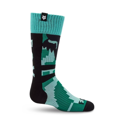 Fox 2026 Youth 180 Kairos Sock - Turquoise