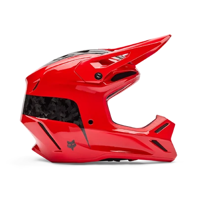 Fox 2026 V3 RS Fracture MX Helmet - Fluro Red