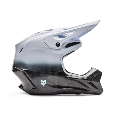 Fox 2026 V3 RS Ghost MX Helmet - White