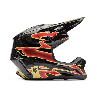 Fox 2026 V3 RS Inning MX Helmet - Black