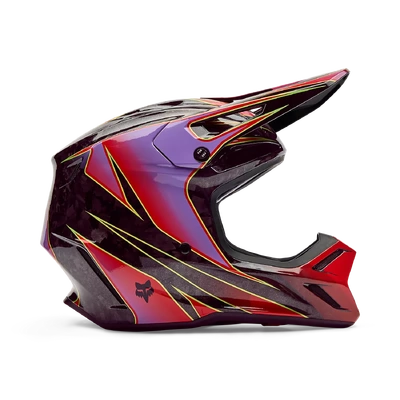 Fox 2026 V3 RS Canvas MX Helmet - Red