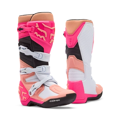 Fox 2026 W Comp MX Boots - Pink/Pink