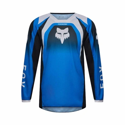 Fox 2027 Youth 180 Frame Jersey - Blue
