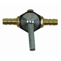 MCS INLINE FUEL TAP 6MM + 6MM HEX BODY