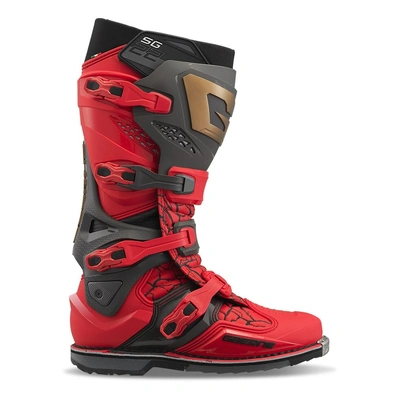 Gaerne SG-22 Magma MJK Limited Edition MX Boots - Red/Black/Grey
