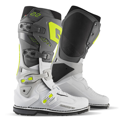 Gaerne SG22 Boot - Anthracite/White/Grey