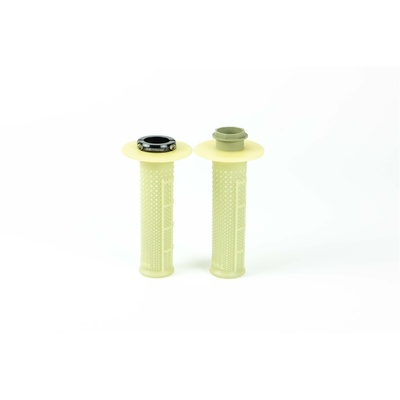 Renthal R-Works Lock-On Tapered/Half Waffle MX Grips - Aramid