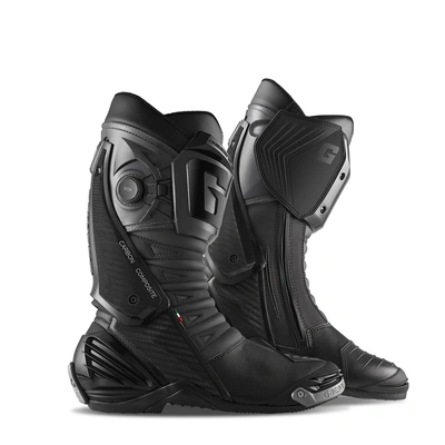 Gaerne GP1 LS Motorcycle Boots - Black/Anthracite