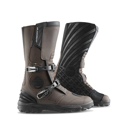 Gaerne G-Midland Aquatech Motorcycle Boots - Brown