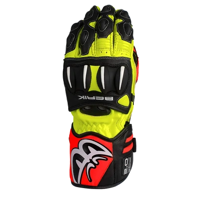 Berik Trax Gloves - Blk/Hi-Vis/Red