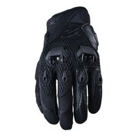 Five Stunt Evo Airflow Black Gloves