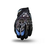 Five Womens Stunt Evo Black Blue Gloves