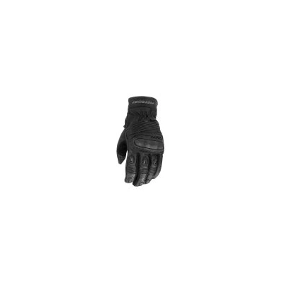 Motodry Roadster Vented Leather Gloves - Black - 3XL