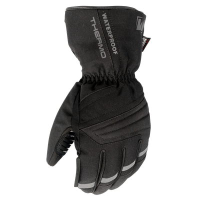 Motodry Thermo Winter Waterproof Textile Gloves - Black