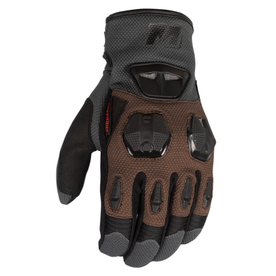 Motodry Trekker ADV Gloves - Black/Grey/Brown
