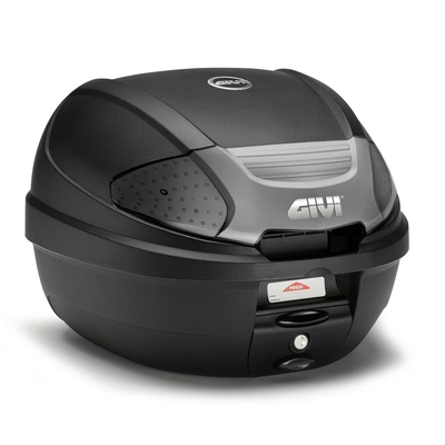 Givi Monolck Top 30L Tech Bk/Clear+Uni Plt