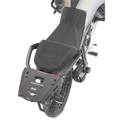 Givi Specific Monokey Aluminium Rear Rack - Moto Guzzi Stelvio 24- (Plate Included)