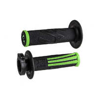 ODI V2 EMIG PRO LOCK ON GRIPS 2ST 4ST -  BLACK/GREEN